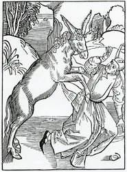 Of Fools Oppressed with Their Own Folly, illustration from Alexander Barclay